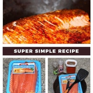 Super Simple Broiled Salmon Recipe for two ... or more
