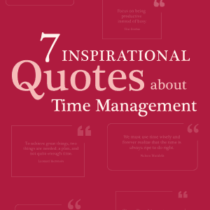 Inspiring Quotes about Time Management