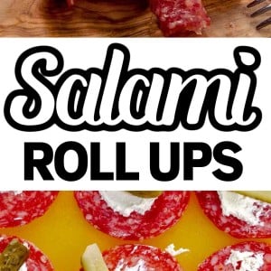 Quick and Easy Salami Roll-Ups.