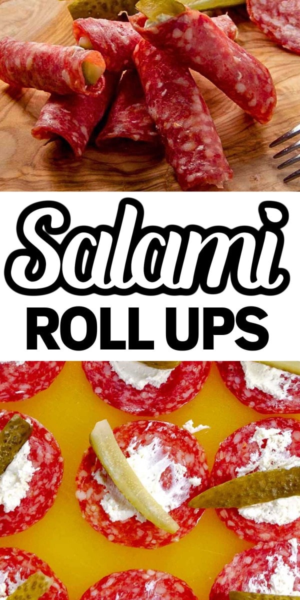 Quick and Easy Salami Roll-Ups.