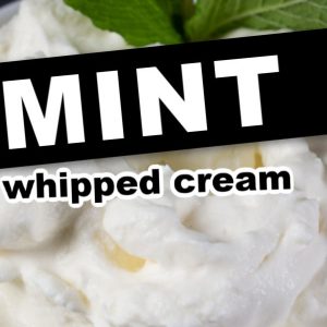 Mint Whipped Cream