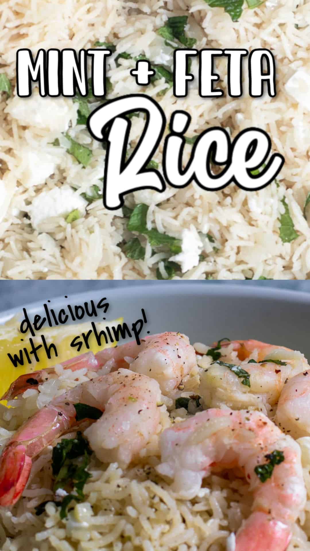 Mint and Feta cheese rice is perfect as a side dish. Top it with shrimp and you've got perfect lunch. 
#cheerfulcook #rice #mint #lunch #sidedish #feta  ♡ cheerfulcook.com via @cheerfulcook