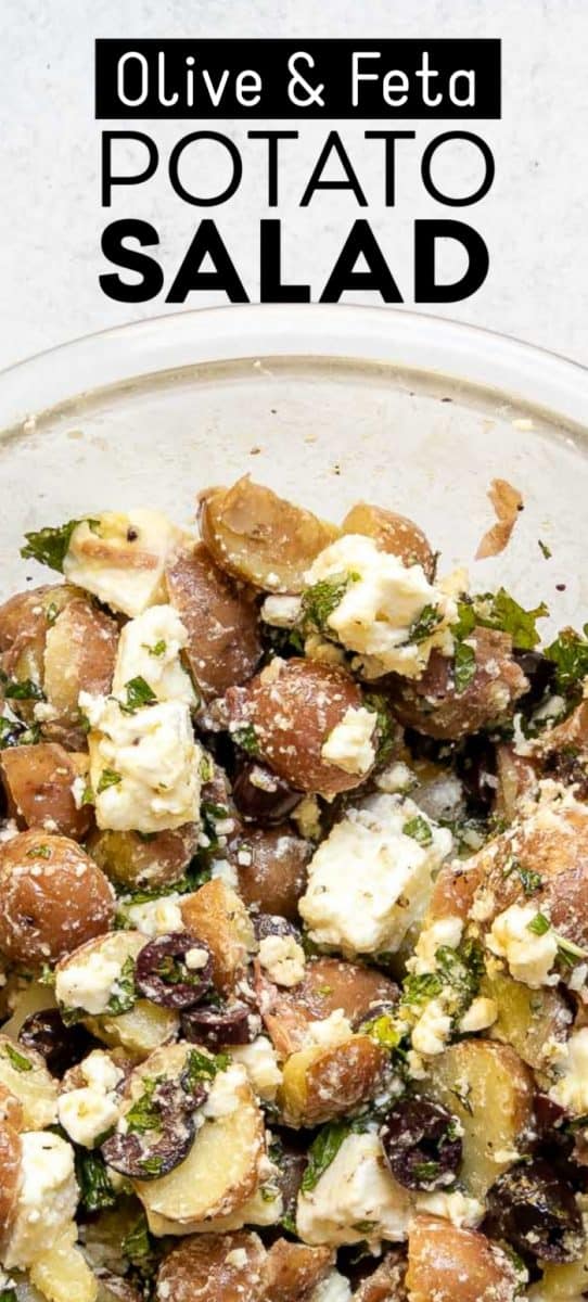 Recipe: Red Potato Salad with Olives and Feta cheese