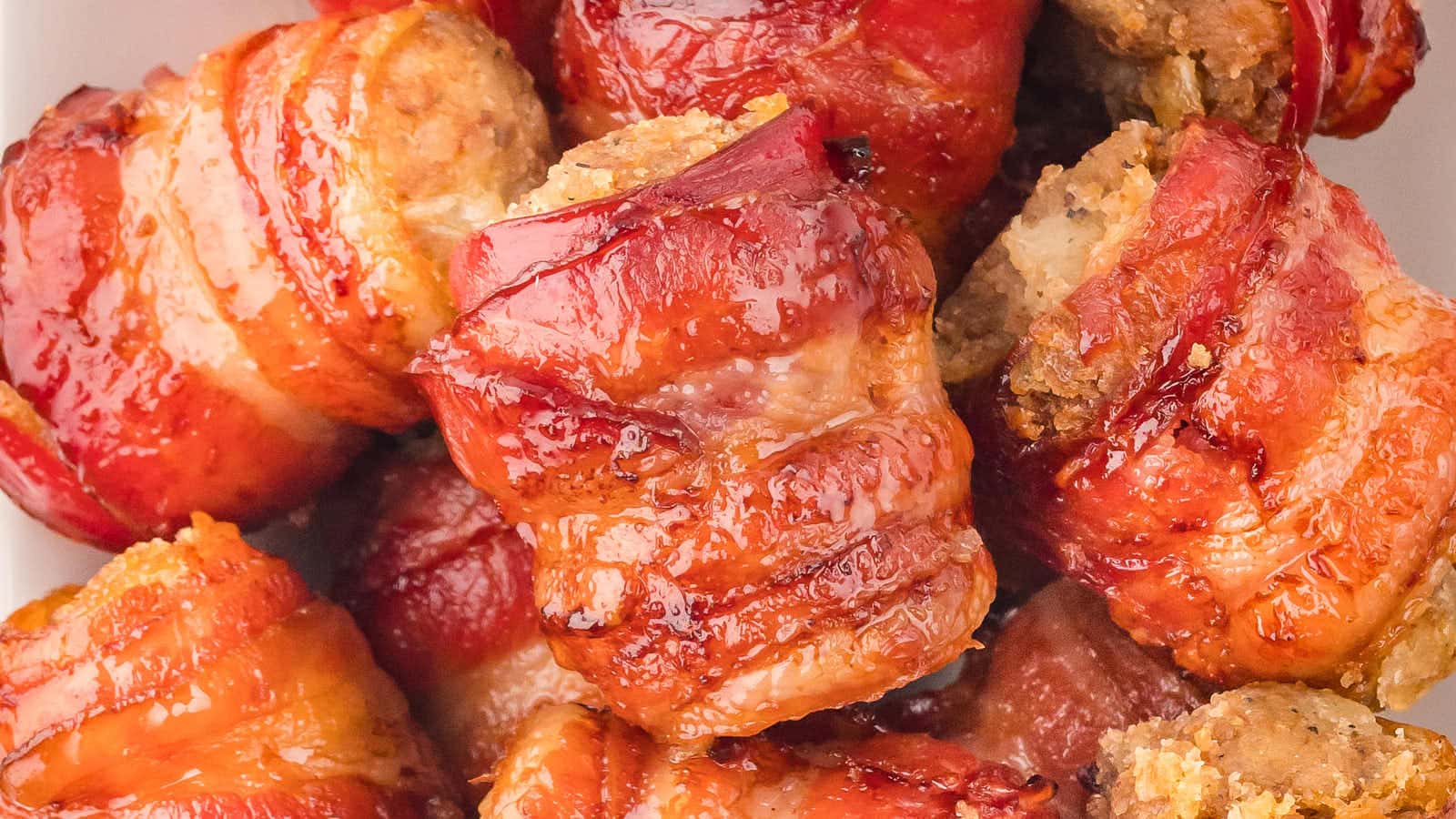 Bacon Stuffing Rolls recipe by Cheerful Cook.