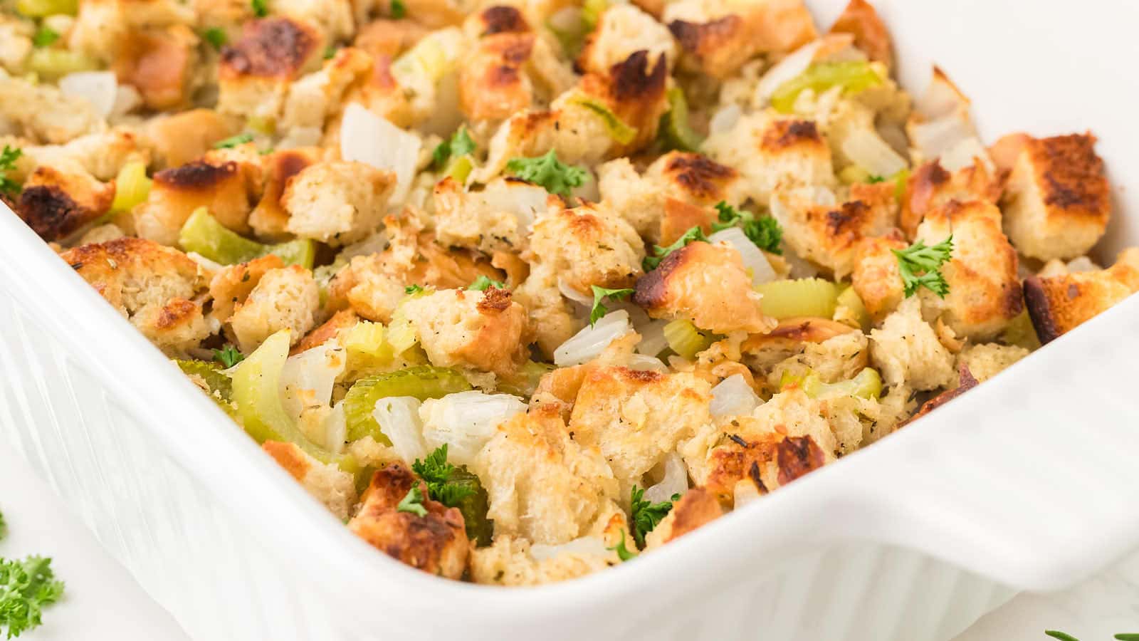 Stuffing recipe by Cheerful Cook.