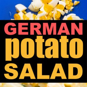 5 ingredient homemade German Potato Salad