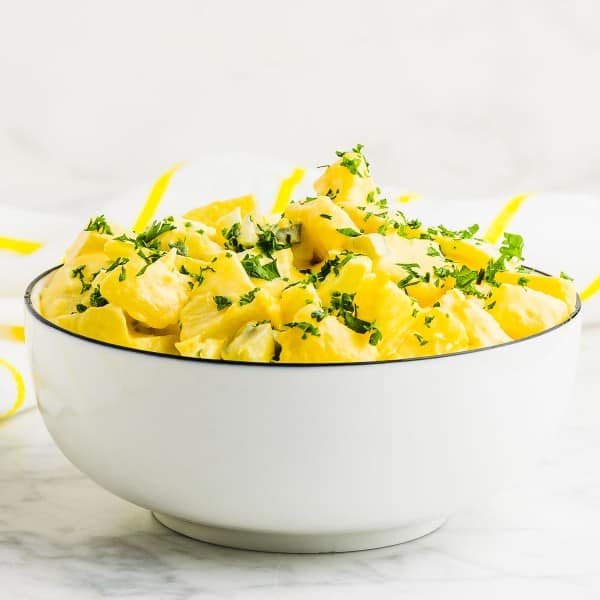 Creamy, cold German Potato Salad.