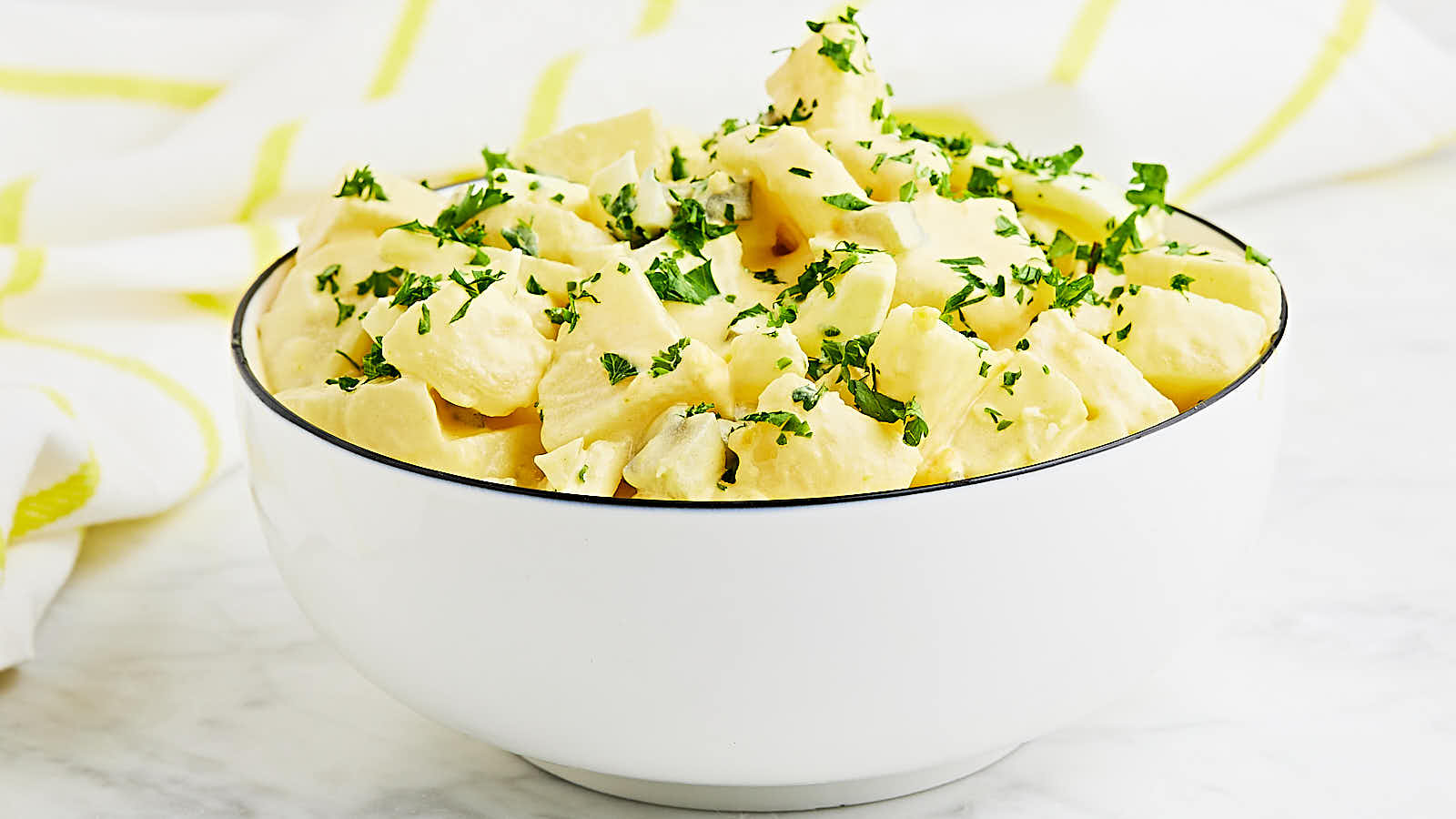 Classic Cold German Potato Salad recipe by Cheerful Cook.