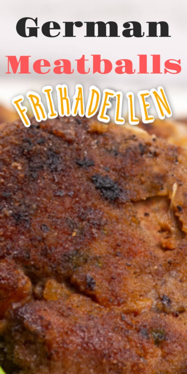 Frikadellen are tasty, hearty burger-like patties often served on a roll with a side of mustard and Potato or Cucumber Salad. #cheerfulcook #frikadellen #buletten #germany #recipe ♡ cheerfulcook.com via @cheerfulcook