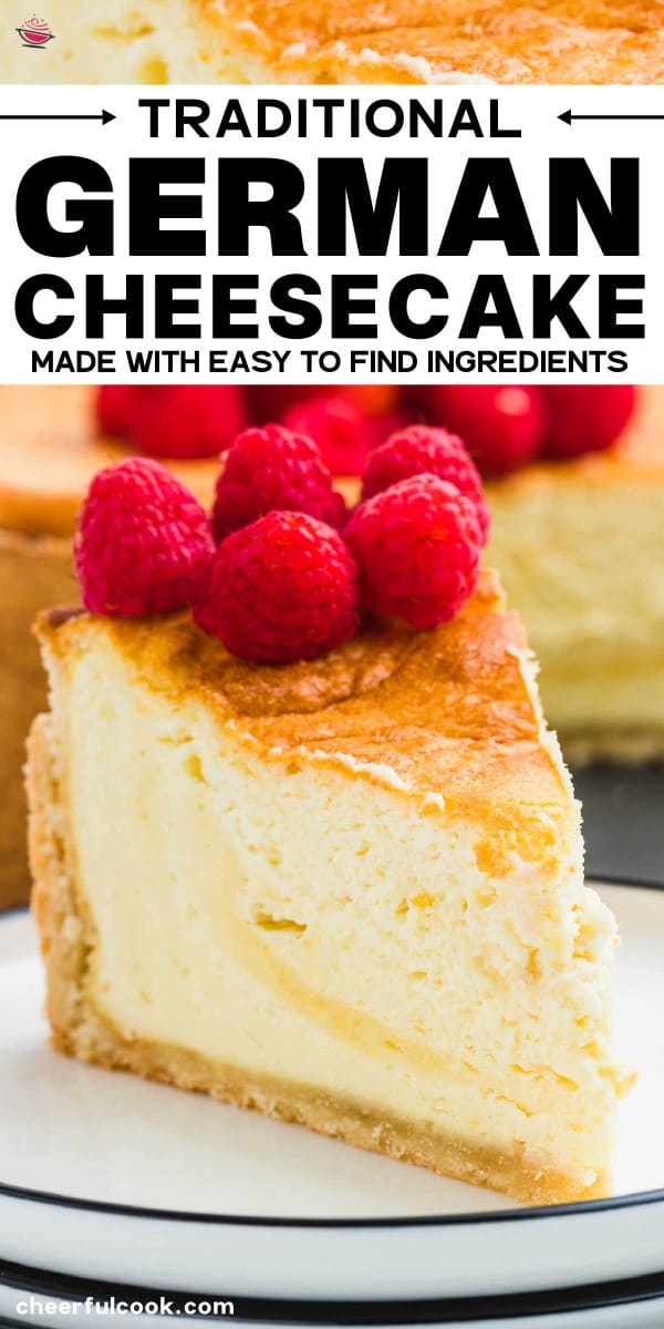 The BEST traditional German Cheesecake recipe!