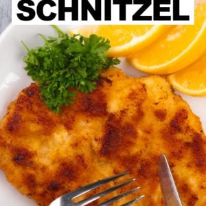Classic Schnitzel - but with Chicken!