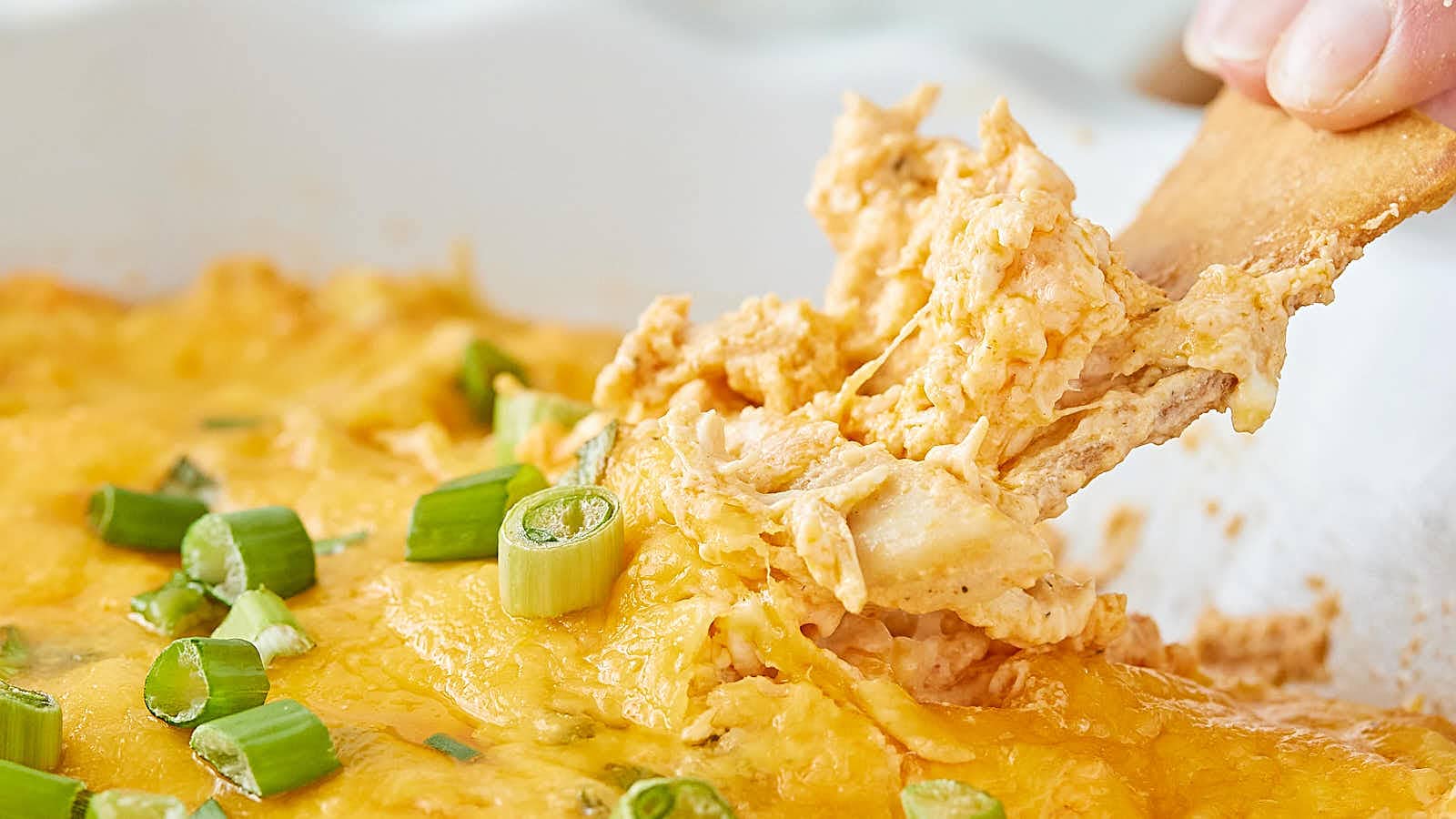 Buffalo Chicken Dip recipe by Cheerful Cook.
