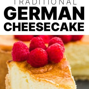 The BEST traditional German Cheesecake recipe!