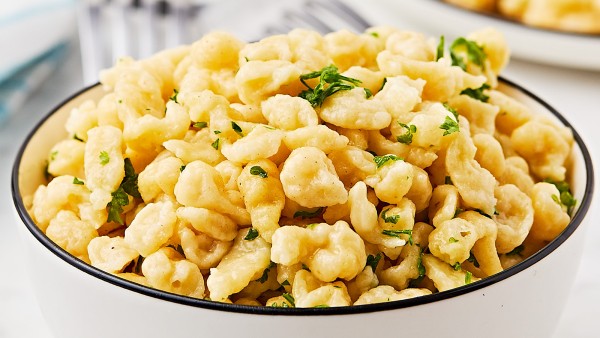 Spaetzle (German: Spätzle) recipe by Cheerful Cook.