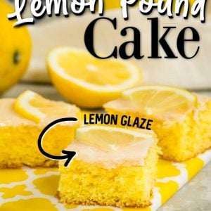 German Zitronenkuchen aka Lemon Pound Cake