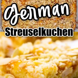 German Streuselkuchen