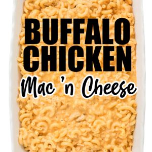 Homemade Mac and Cheese with Buffalo Chicken