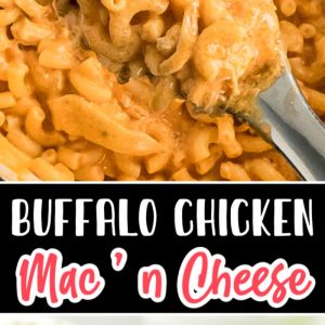 Easy Buffalo Chicken Mac and Cheese