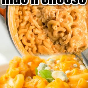 Homemade Buffalo Mac 'n Cheese