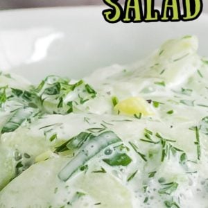 Creamy Cucumber Salad