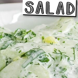 Creamy Cucumber Salad