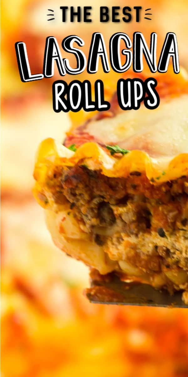 Easy homemade Lasagna Roll Ups Recipe