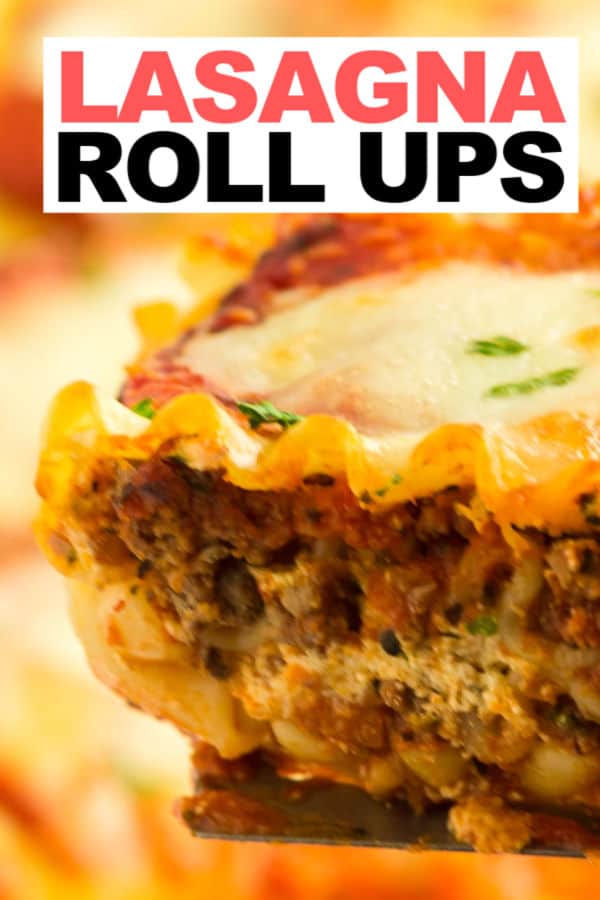 Making Lasagna Roll Ups is easy! And that's why this recipe is a great choice for a quick and delicious weeknight dinner option. You'll basically need five simple ingredients: meat, pasta sauce, egg, cheese, and lasagna noodles! #cheerfulcook #rollups #lasagna #meat ♡ cheerfulcook.com via @cheerfulcook