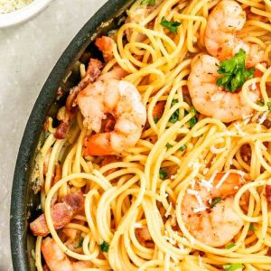 Classic Shrimp Carbonara Recipe