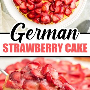 Delicious German strawberry cake recipe