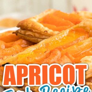 simple 4 ingredient apricot tart recipe