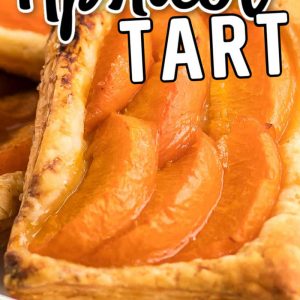 4 ingredient Apricot Tart Recipe