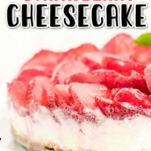 Made from scratch Strawberry Cheesecake