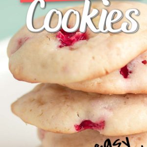 Easy Strawberry Cheesecake Cookies