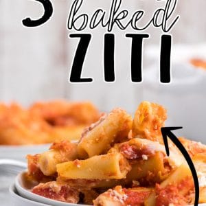 3 Cheese Baked Ziti Recipe