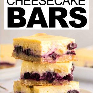 Blueberry Cheesecake Bars