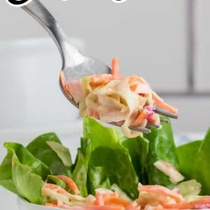 Creamy Lemony Coleslaw Recipe