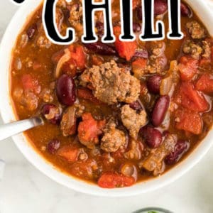 Ground Beef Chili Recipe