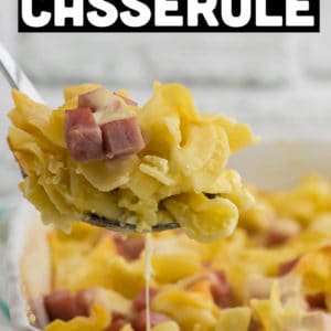 The best German Ham and Noodle Casserole Dish