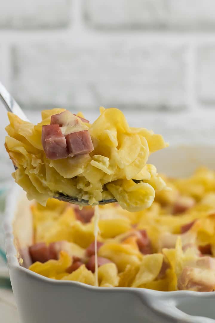 German Ham and Egg Noodle Casserole Cheerful Cook
