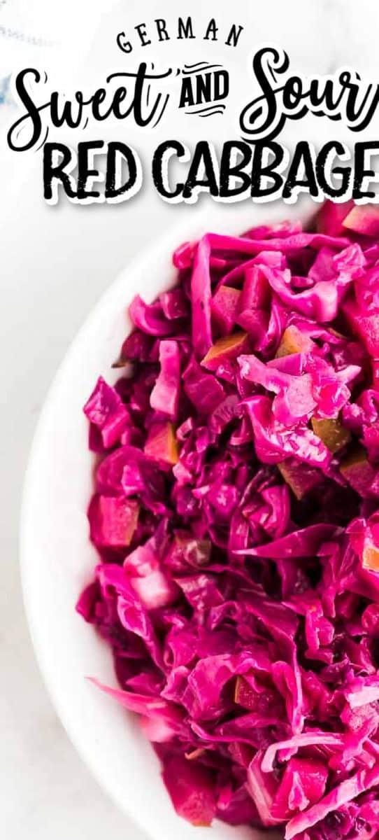 Sweet and Sour Red Cabbage Recipe Recipe - German Rotkohl