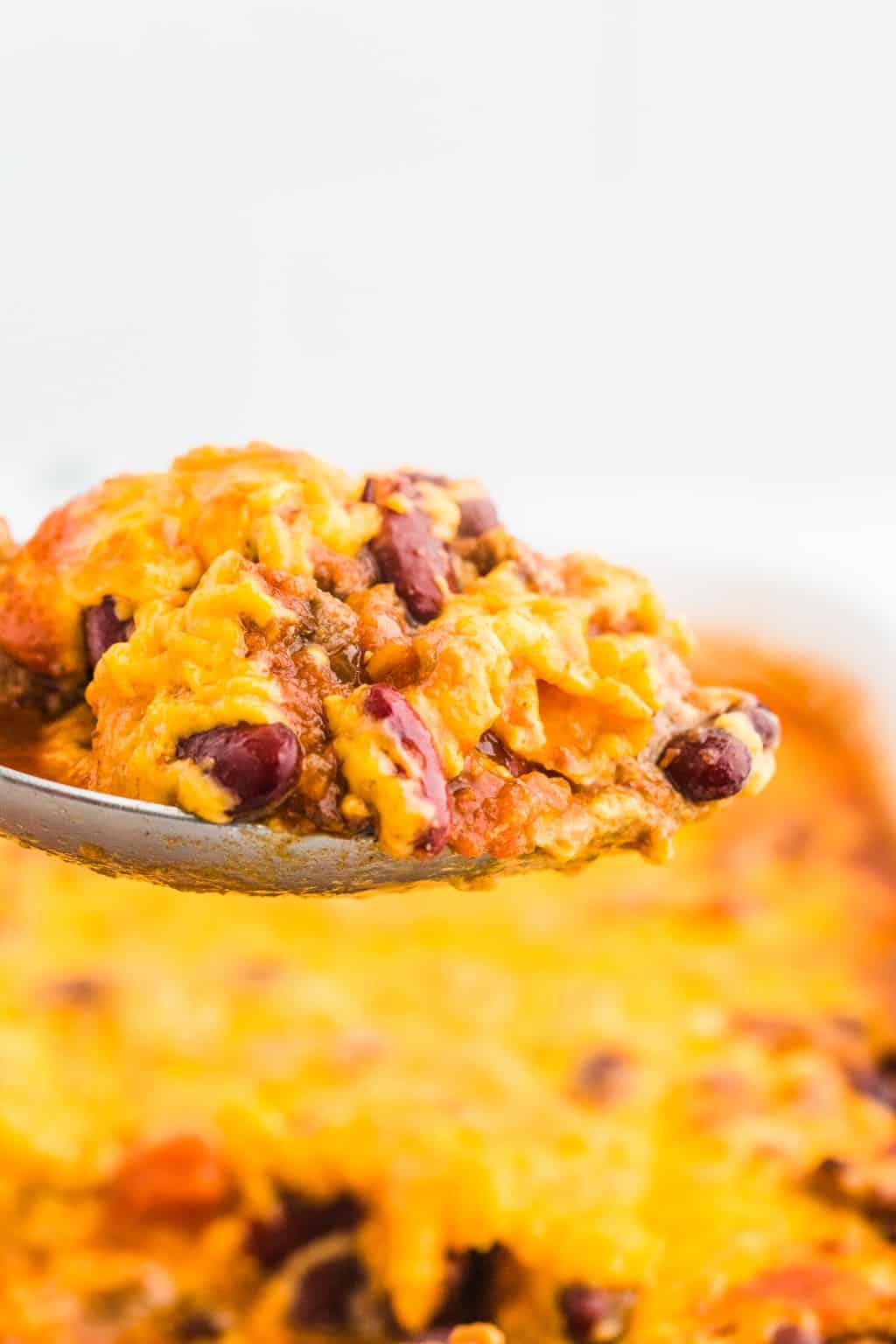 Easy Cheesy Beef and Bean Casserole Cheerful Cook