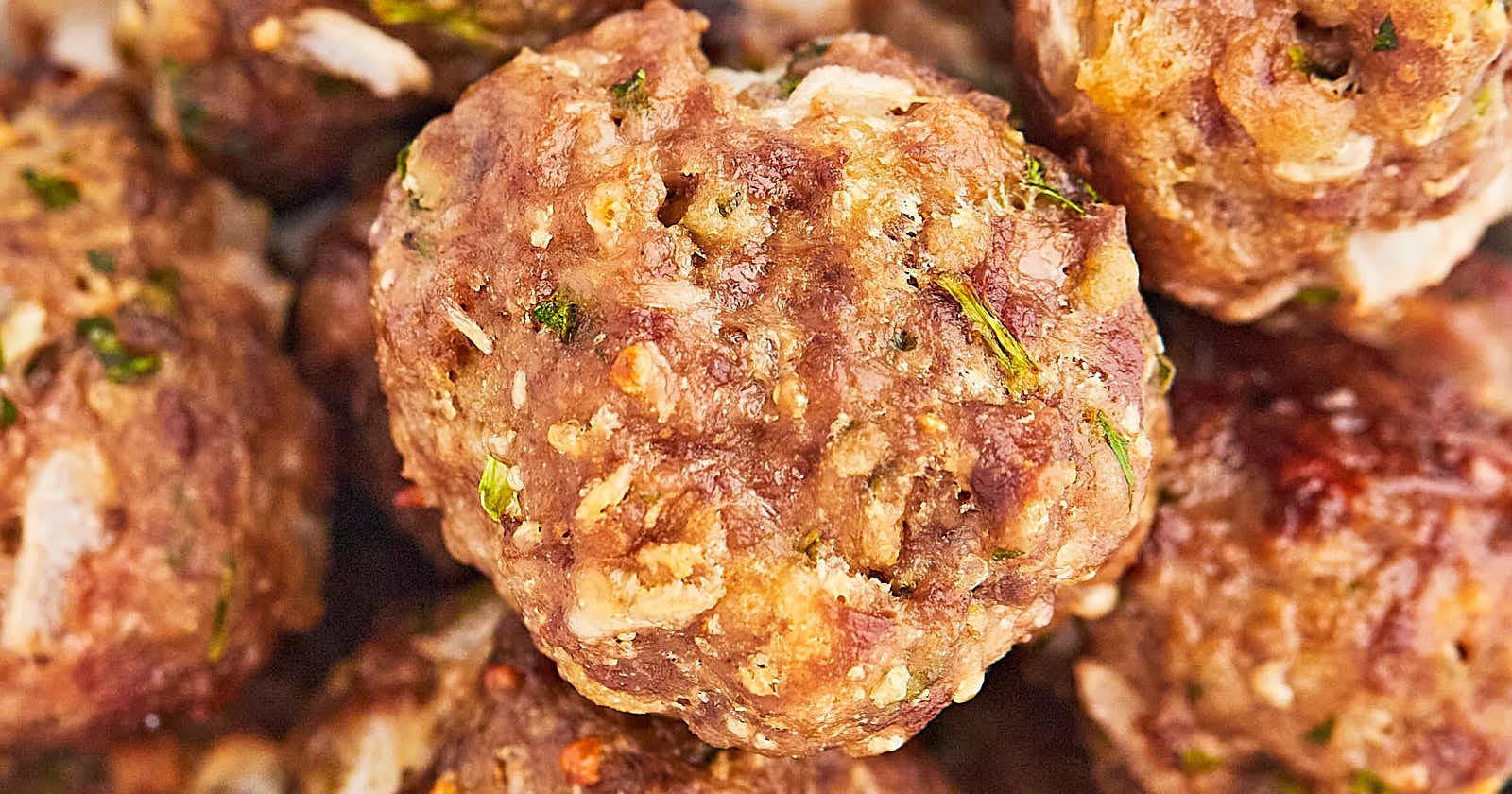 Baked Meatball recipe by Cheerful Cook.