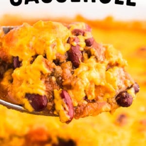 Cheesy Beef and Bean Casserole