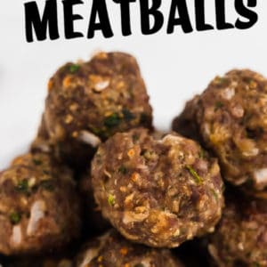 Oven Baked Meatballs