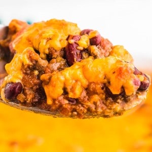 Cheesy Beef and Bean Casserole