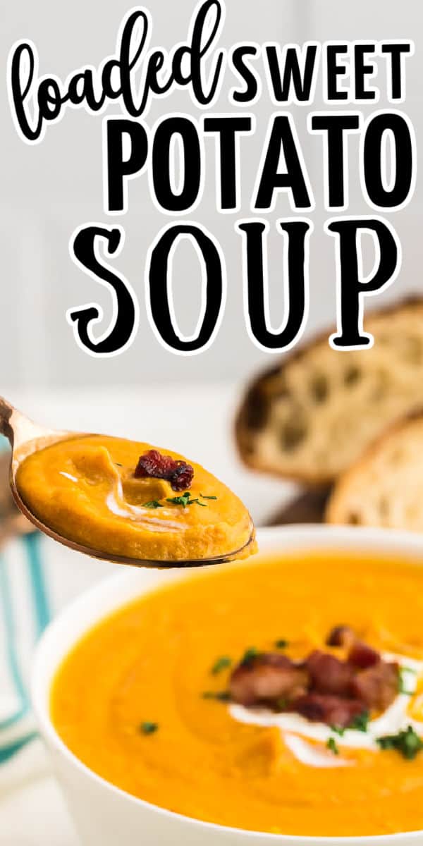 This delicious, easy 5-ingredients Sweet Potato Soup is loaded with the best fall flavors. Sweet potatoes, bacon, onion, broth, and butter are combined into a creamy soup that's topped with a scoop of sour cream and crunchy bacon bits! #cheerfulcook #sweetpotato #soup #recipe
 via @cheerfulcook