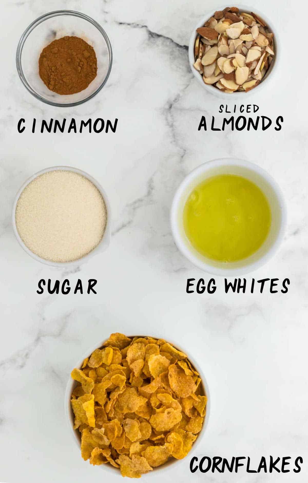 ingredients needed to make cornflake cookies