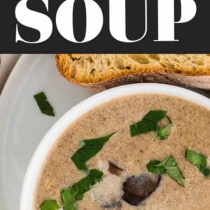 Made From Scratch Mushroom Soup Recipe