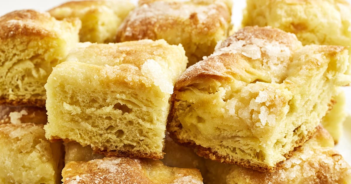 Classic German Butterkuchen (butter cake)