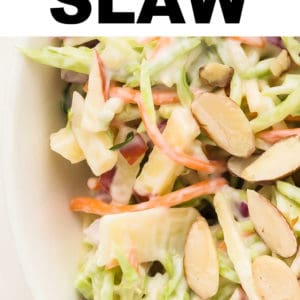 The Best Creamy Broccoli Slaw